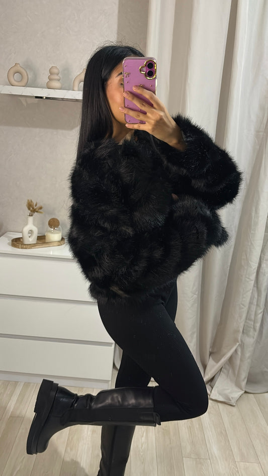 Fourrure Chloé noir